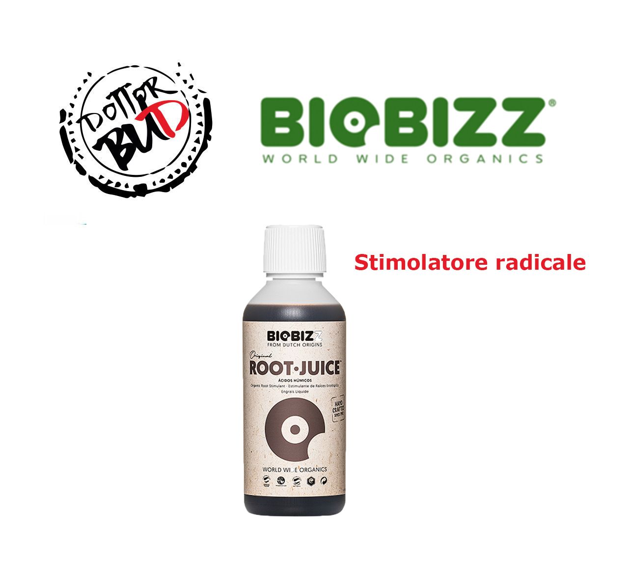 BIOBIZZ ROOT JUICE, FORMATO PRODOTTO: ROOT JUICE 250ML