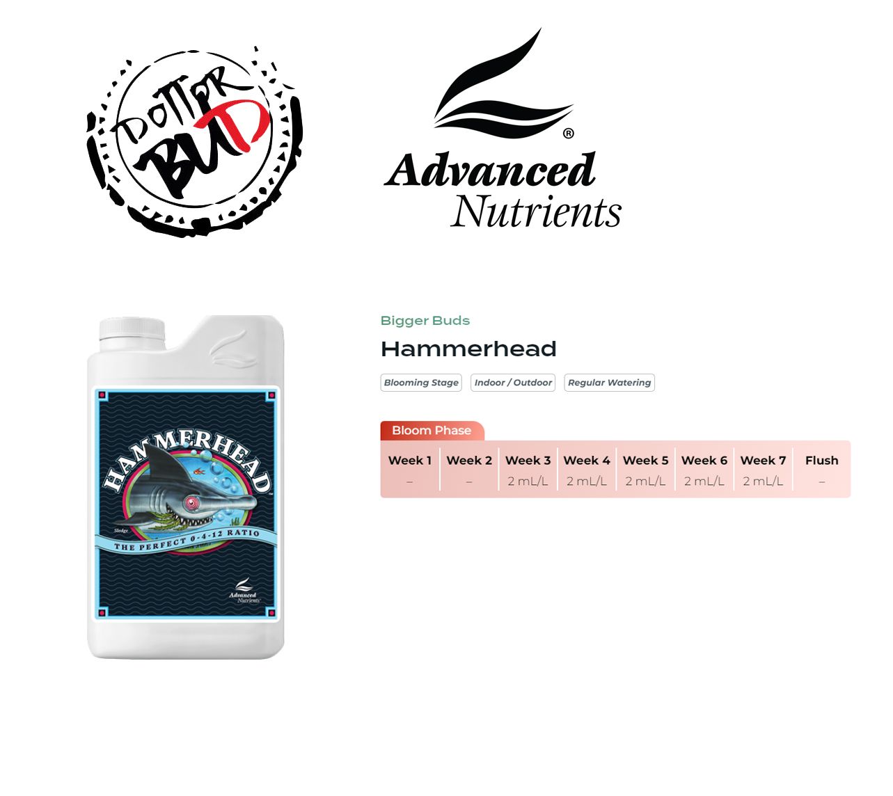 ADVANCED NUTRIENTS - HAMMERHEAD