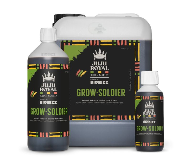 JUJU ROYAL | GROW SOLDIER - Biobizz & Julian Marley