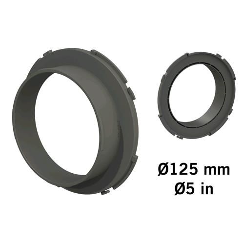 Secret Jardin DF16125 – Connettore per flangia di passaggio per Prese d’Aria Ø125 mm