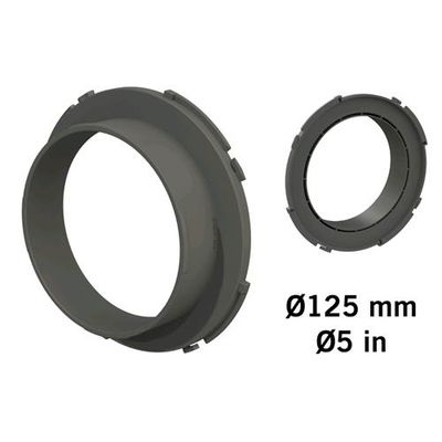 Secret Jardin DF16125 – Connettore per flangia di passaggio per Prese d’Aria Ø125 mm