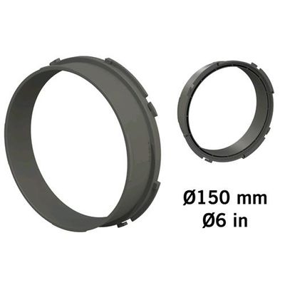Secret Jardin DF16150 – Connettore per flangia di passaggio per Prese d’Aria DF16 - Ø150MM