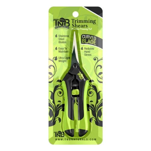TNB NATURALS  | Forbici Rifinitura Lama Curva Acciaio Inox Potatura Precisa Trimming Professionale