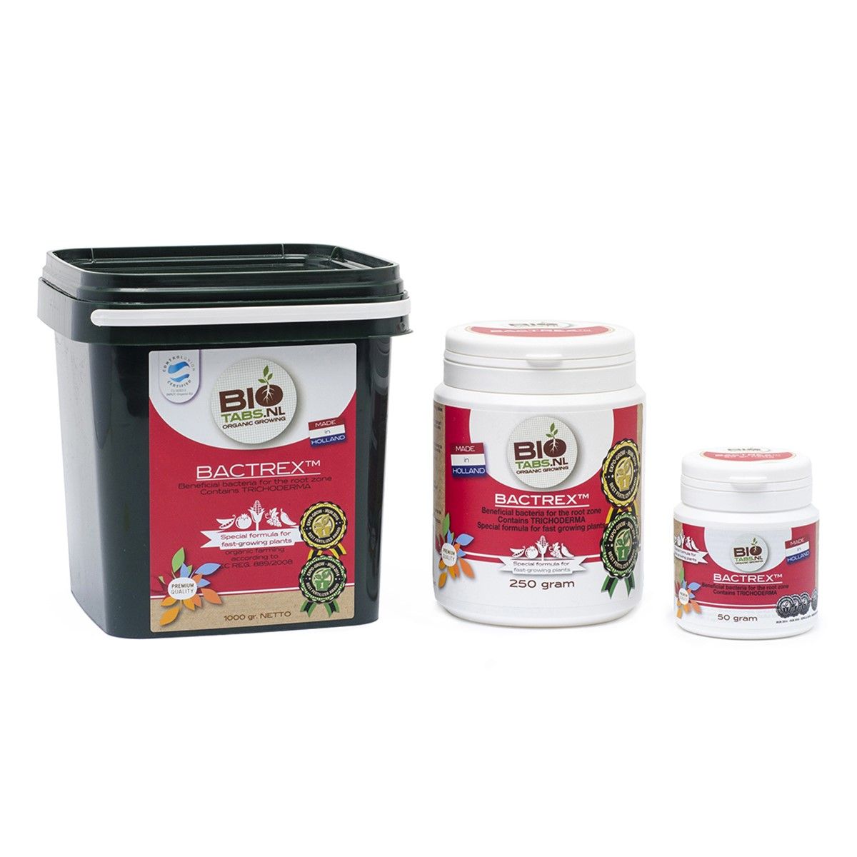 BioTabs Bactrex 50g - 250g - 1kg | Batteri Benefici per Radici Sane