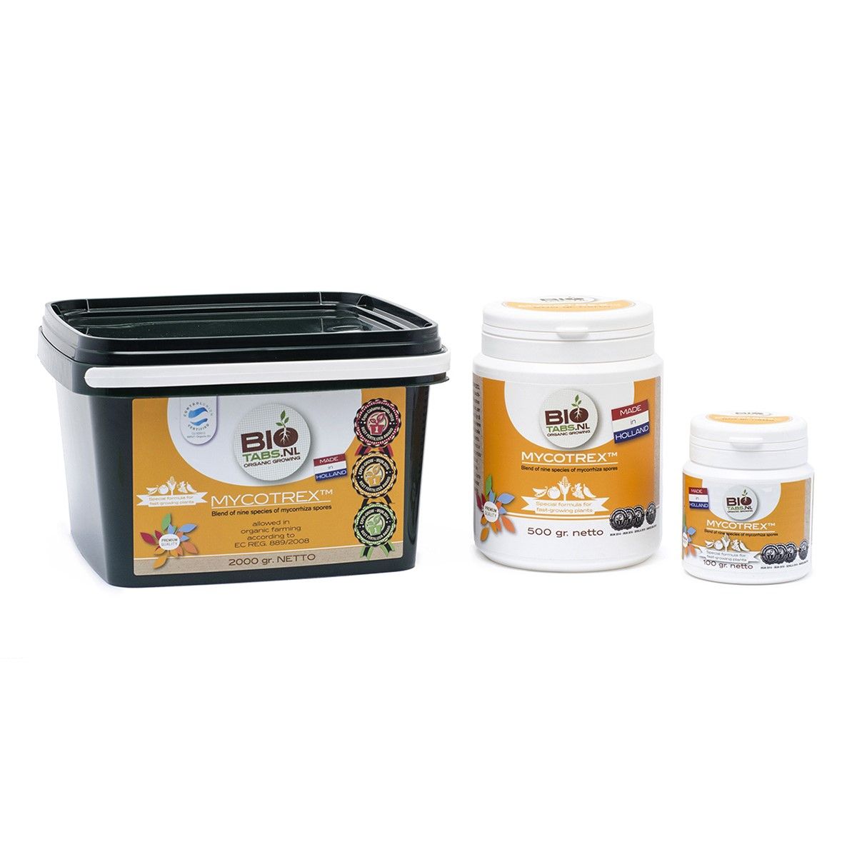 BioTabs Mycotrex 100g 500g  | Micorrize per Radici Potenti