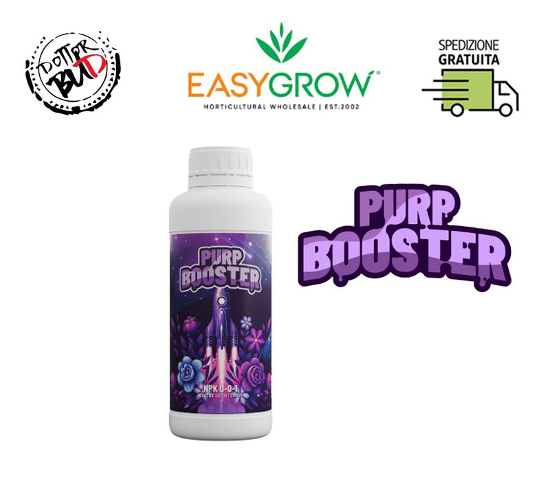 Easy Grow | Purp Booster 1L | Intensifica Colore e Aroma Piante