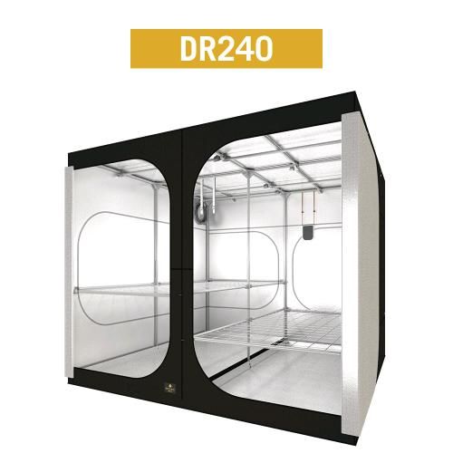 SECRET JARDIN - DR240 - DARK ROOM - 240X240X200 - COMPOSTO DA 2 SCATOLE - REVISION 3.0