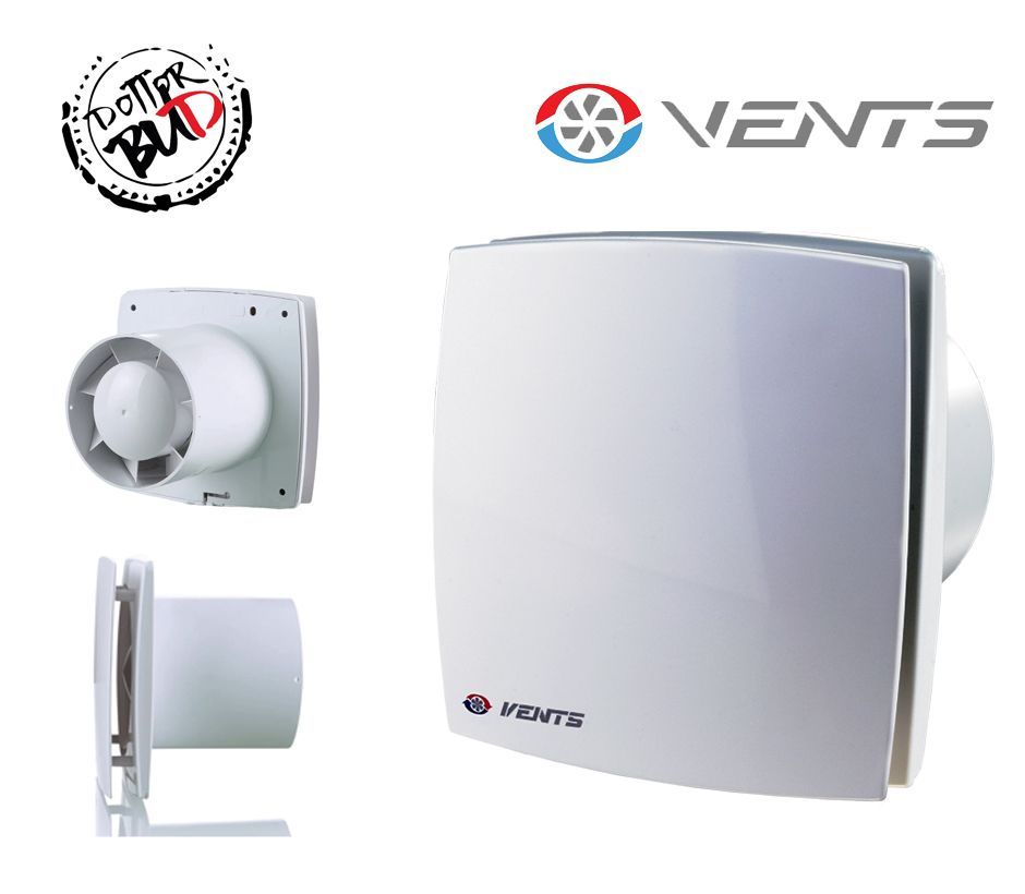 VENTS - LD150 - VENTOLA DA PARETE 265 M³/H - 37DBA