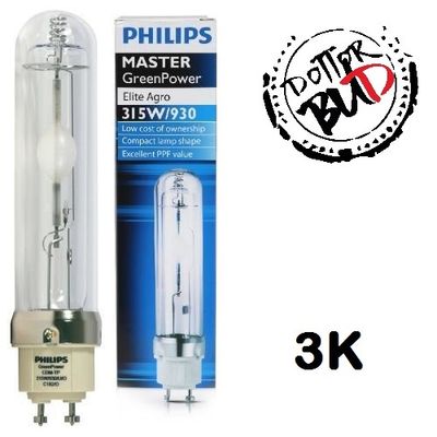 Lampada Philips cdm pt mv  cmh 315w/930 elite (greenpower spectrum) 3090k