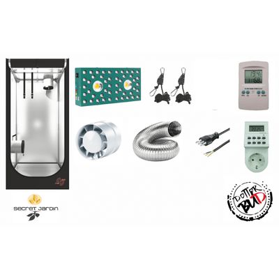 Kit grow box 80x80x180cm  Linfa 200W Cree 2530 Cob Phytolite