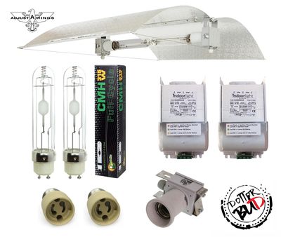 Kit 630w cmh-lec Adjust-a-wings large+ Ballast+ Philips o Phytolite maxpar 3k