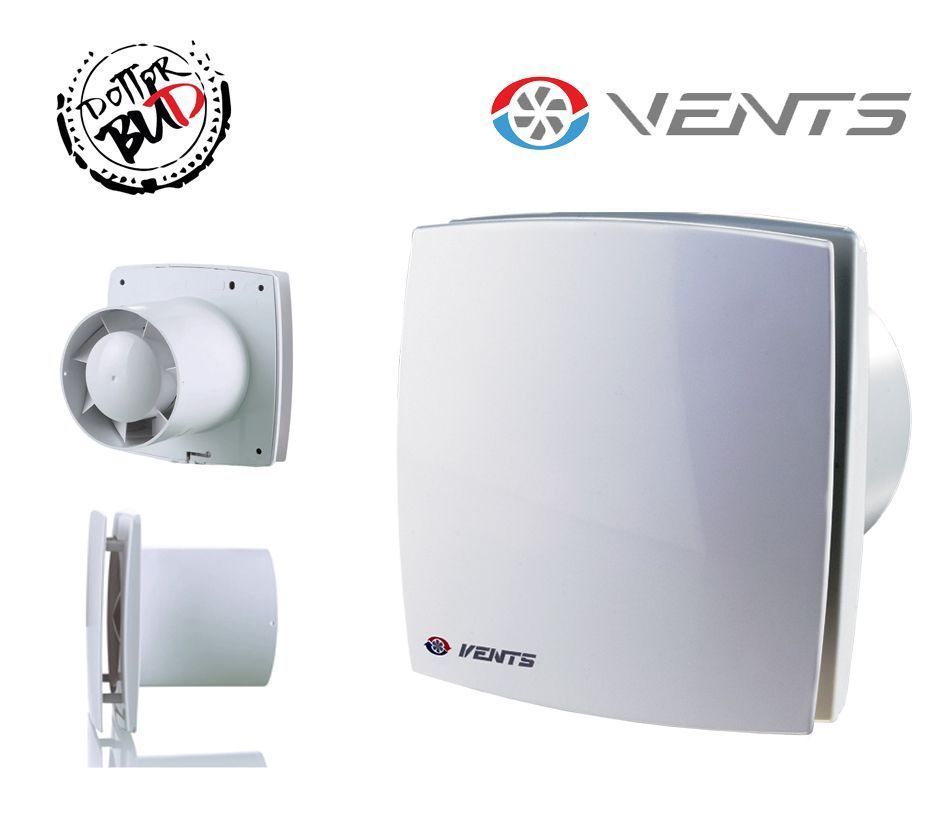VENTS - LD100 - VENTOLA DA PARETE 88 M³/H - 33 DBA