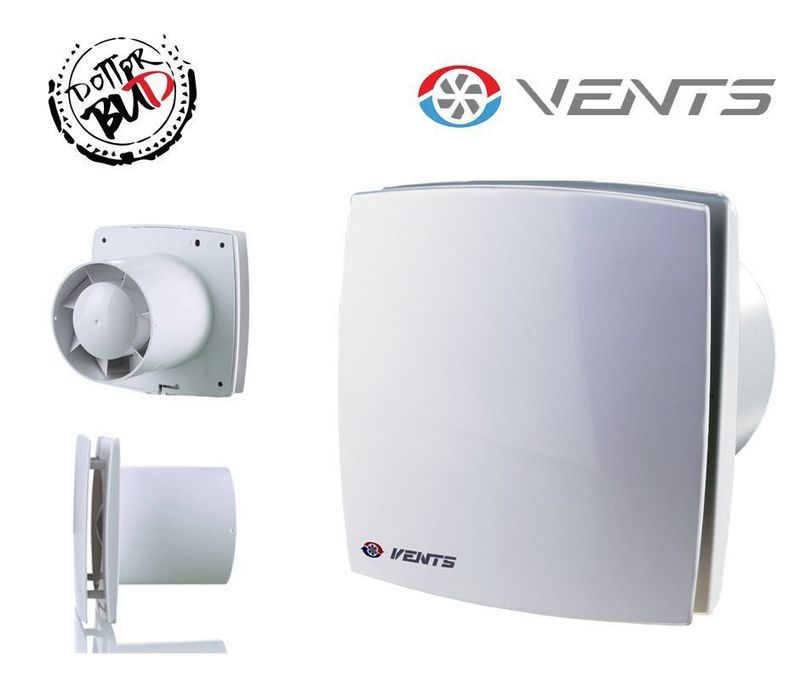VENTS - LDTH125 - VENTOLA DA PARETE  CON TIMER E UMIDOSTATO 167 M³/H - 34DBA
