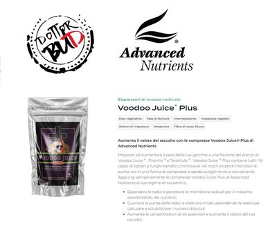 ADVANCED NUTRIENTS - VOODOO JUICE PLUS - COMPRESSE ADVANCED NUTRIENTS - VOODOO JUICE PLUS - COMPRESSE