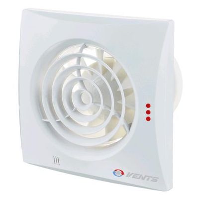 VENTS - QUIET125 - VENTOLA DA PARETE 185m3/h  - 32 dBA - 17W