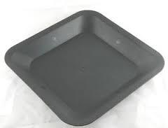Sottovaso quadrato in plastica (per vaso da 30L)