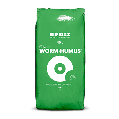 WORM HUMUS COMPOST BIOLOGICO 40LT