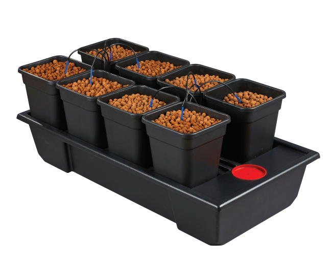 WILMA - GROW SYSTEM 8 SMALL WIDE (8X11L) 120X60X20CM
