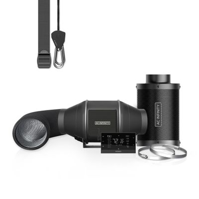 Ac Infinity Kit Filtrazione Aria Pro Ø100 348 Mc/H