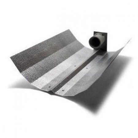 Riflettore Son t Almeco martellinato 47x47x10cm certificati CE