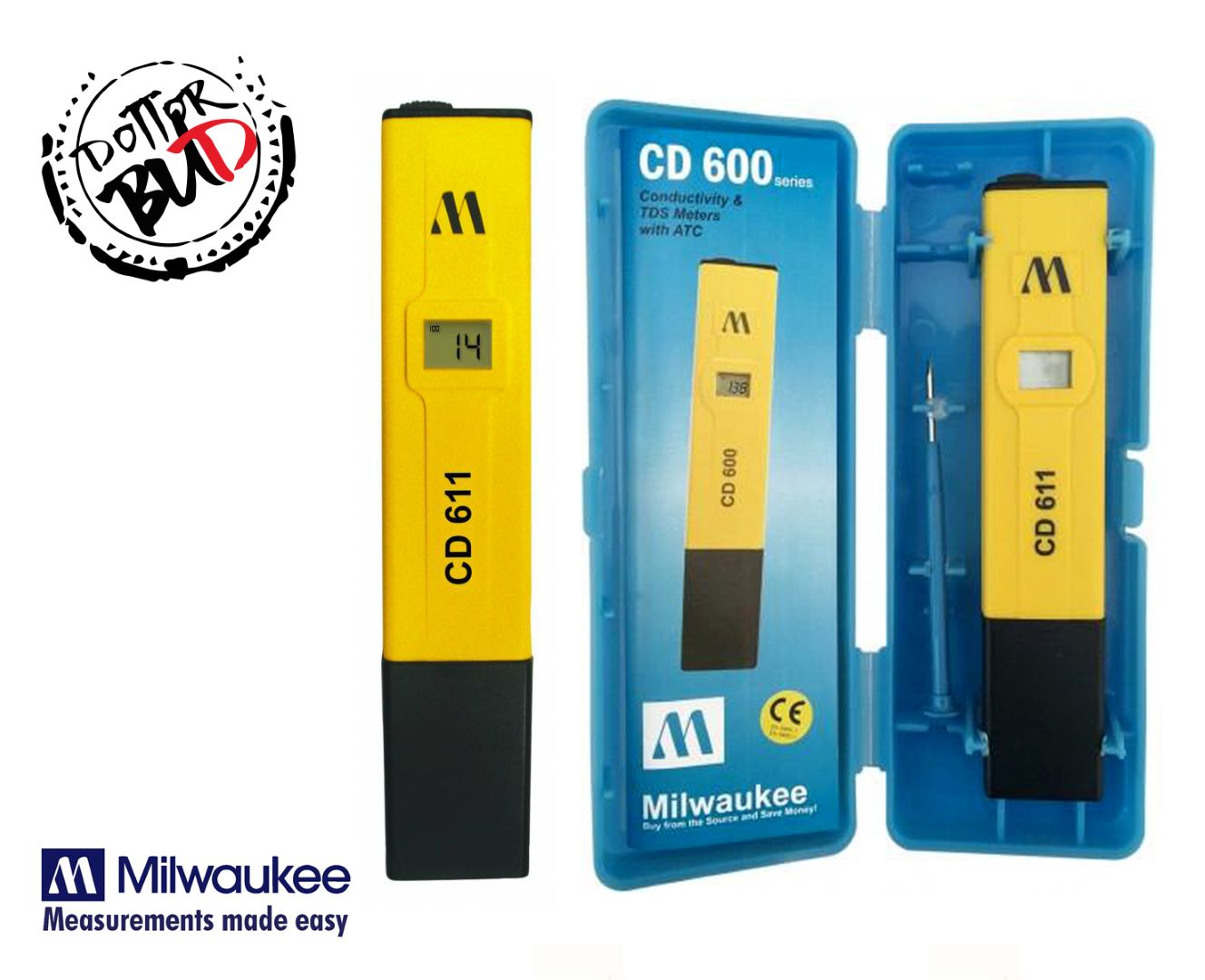 Milwaukee EC CD611 Misuratore Tester di Conducibilità Milwaukee EC CD611 Misuratore Tester di Conducibilità