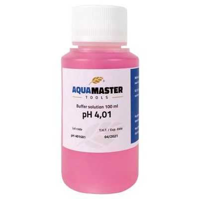 AQUAMASTER - SOLUZIONE DI CALIBRAZIONE - PH 4.01 - 100ML AQUAMASTER - SOLUZIONE DI CALIBRAZIONE - PH 4.01 - 100ML