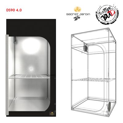 Secret Jardin Dark Street 4.0 90X90X178cm Secret Jardin Dark Street 4.0 90X90X178cm