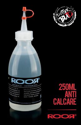 ROOR - SOLUZIONE LIQUIDO ANTICALCARE BONG - 250ML ROOR - SOLUZIONE LIQUIDO ANTICALCARE BONG - 250ML