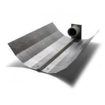 Riflettore Son t Almeco martellinato 47x47x10cm certificati CE