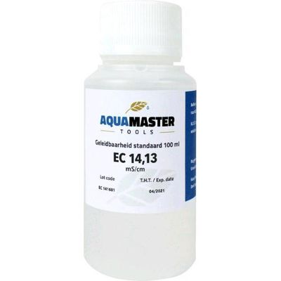 AQUAMASTER - SOLUZIONE DI CALIBRAZIONE - EC 14.13 - 100ML AQUAMASTER - SOLUZIONE DI CALIBRAZIONE - EC 14.13 - 100ML