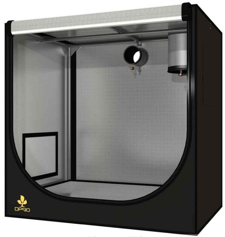 Grow Box Dark Propagator 90x60x90cm per Coltivazione Indoor Secret Jardin Dark Propagator DP90 90x60x90cm grow box per propagazione e coltivazione indoor
