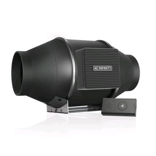 Aspiratore AC Infinity Cloudline Pro S4 100mm 348m³/h per ventilazione growbox