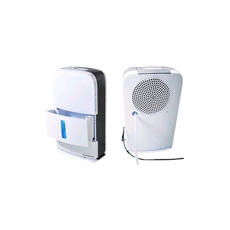 Deumidificatore Cornwall Electronics 10L/24h compatto per ambienti 10-20m² con portata 120m³/h
