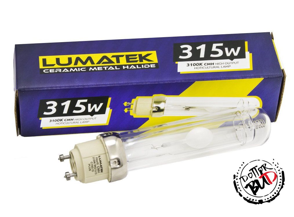 Bulbo Lumatek CMH LEC 315W 3100K per coltivazione indoor con ballast elettronico