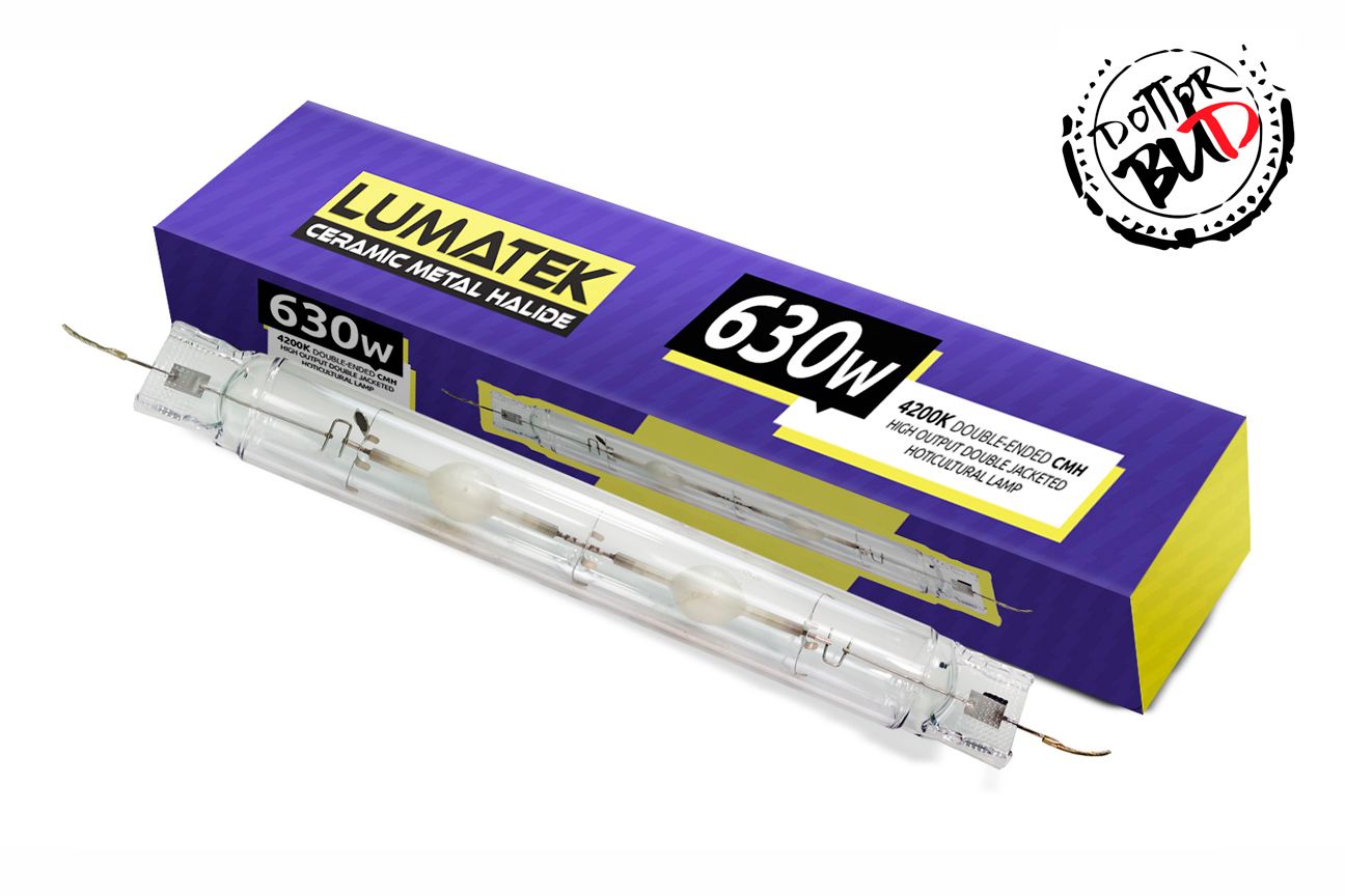 Lampada CMH 630W 4200K doppia uscita per ballast Lumatek Lampada CMH 630W 4200K Lumatek doppia uscita per crescita vegetativa indoor