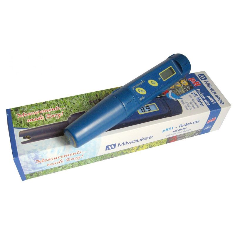 Tester pH impermeabile Milwaukee pH51 con elettrodo sostituibile e certificazione IP65