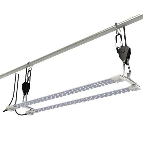 Kit LED Coltivazione Indoor 2x20W Cosmorrow COP 2.7 Secret Jardin Kit LED coltivazione indoor Cosmorrow 2x20W COP 2.7 Secret Jardin spettro ottimizzato