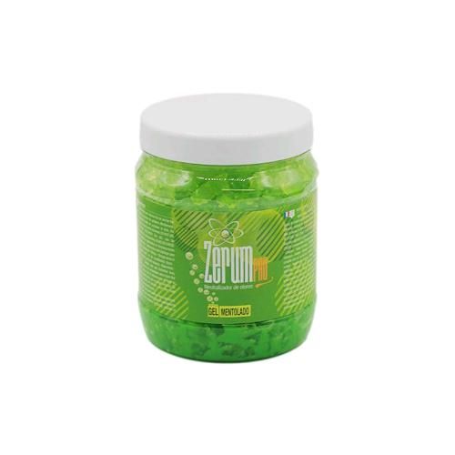 Gel Neutralizzatore Odori Mentolato 900g ZerumPro Gel neutralizzatore odori mentolato ZerumPro 900g per ambienti, atossico e ecologico