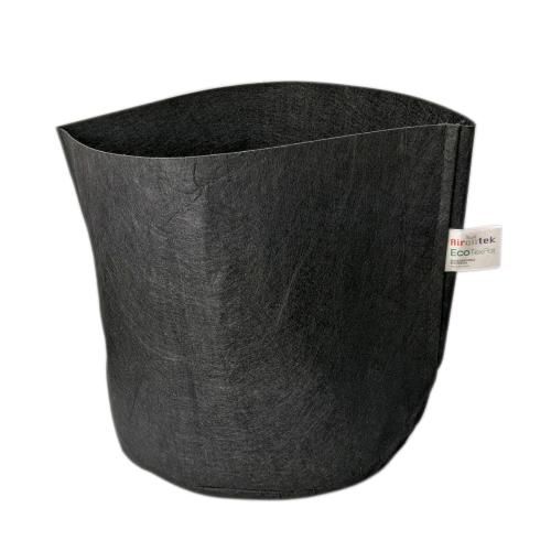Vaso in tessuto biodegradabile Root Tex rotondo nero 37.85L per coltivazione in terra