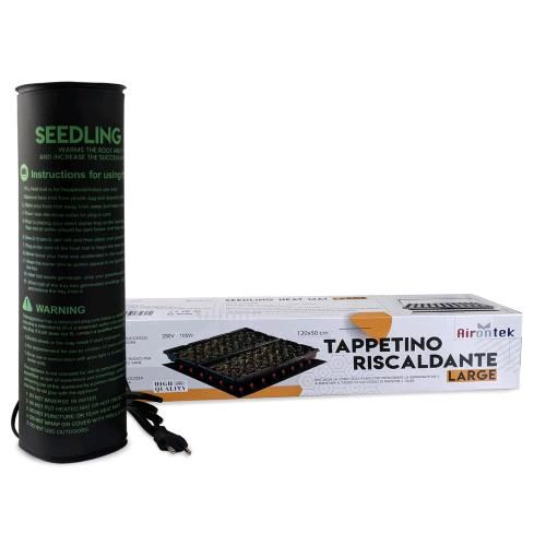 Tappetino riscaldante germinazione Airontek 50x120 cm 105W per semina e crescita piante