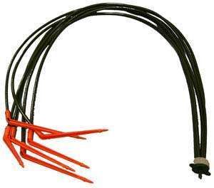 Gocciolatore a polipo 6 vie 2l/h Netafim Irrifit con tubo capillare e gocciolatori ad asta per idro…