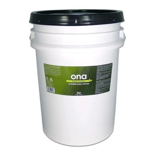 Neutralizzatore Odori Ona Gel Fresh Linen 20L 20kg Secchio neutralizzatore odori Ona Gel Fresh Linen 20L 20kg a base di oli vegetali per grow room
