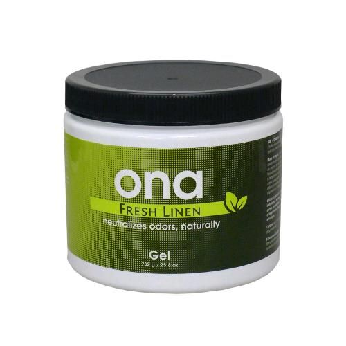 Ona Gel Fresh Linen neutralizzatore odori 1L 732g a base di olii vegetali con terpeni