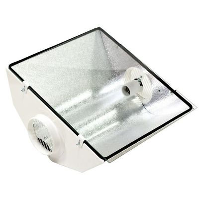 Riflettore raffreddato ad aria Prima Klima Spudnik 450x390mm con attacco Ø125mm e vetro temprato