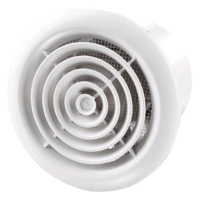 Vents PF100 Ventola da Parete Silenziosa 98 m³/h 34dBA Vents PF100 ventola da parete silenziosa 98 m³/h 34dBA per coltivazione indoor
