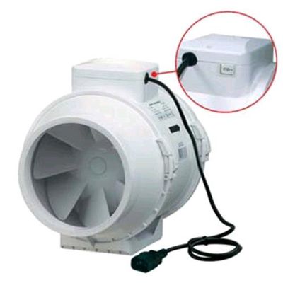 Vents TT RV 100 Aspiratore Elicoidale Doppia Velocità 145-187 m³/h Vents TT RV 100 aspiratore elicoidale doppia velocità 145-187 m³/h per grow room indoor