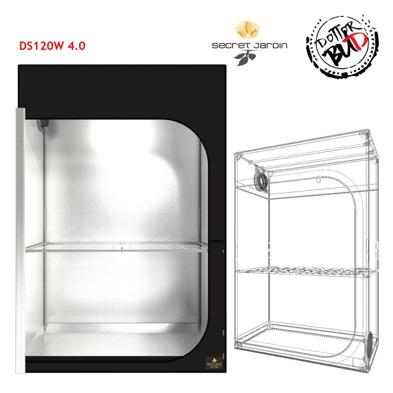 Secret Jardin Dark Street 4.0 growbox 120x60x178 cm tenda coltivazione indoor professionale
