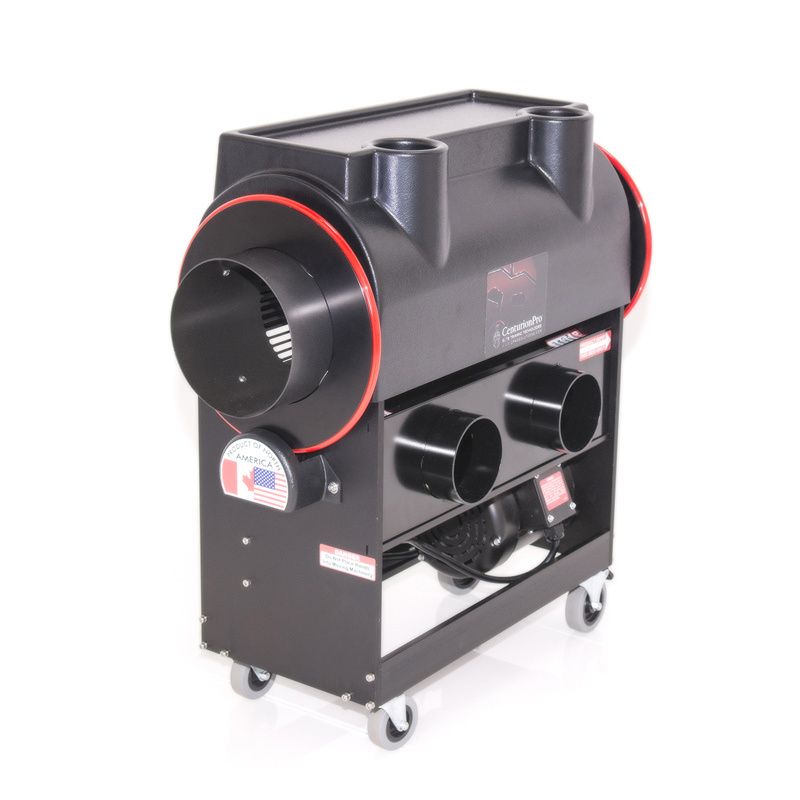 Centurion Pro Mini Trimmer con tamburo hybrid wet e dry elettrolucidato per trimming cannabis