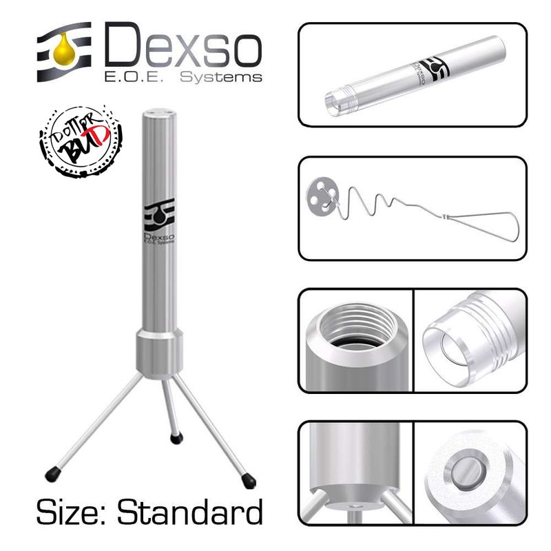Dexso E.O.E. tubo estrattore dimetiletere 27cm 40gr per estrazione resine e oli essenziali