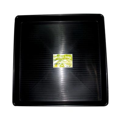 Vassoio Drenante Garland 100x100x12 cm G112B Vassoio drenante Garland G112B 100x100x12 cm in polipropilene per irrigazione grow room